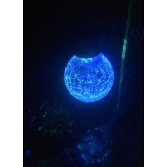 4 Pack Solar Lanterns w/ Shepherd Hooks Hanging Solar Lights Color Changing - Picture 5 of 7